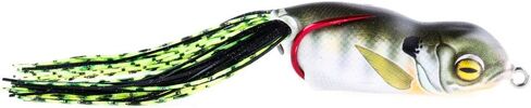 Launch Frog Topwater Bass Fishing Hollow Body Frog Lure with Weedless Hooks, 5/8 oz in Kuwait