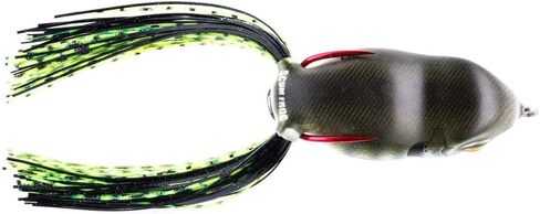 Launch Frog Topwater Bass Fishing Hollow Body Frog Lure with Weedless Hooks, 5/8 oz in Kuwait