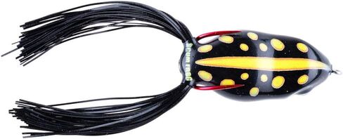 Launch Frog Topwater Bass Fishing Hollow Body Frog Lure with Weedless Hooks, 5/8 oz in Kuwait