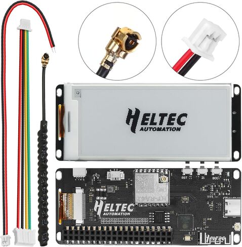 Vision Master E290 Development Board with 2.9" E-Ink Display Screen, SX1262 Chip BLE WiFi ESP32-S3R8 LoRa Module Compatible with Arduino PlatformIO Micpython Meshtastic Raspberry PI IoT（902-928MHz in Saudi Arabia