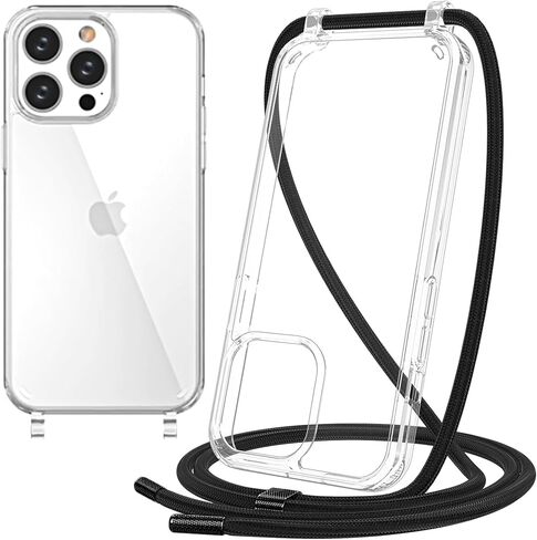 Phone Case with Strap & Wallet - Crossbody Phone Case Wallet & Credit Card Holder - Faux Leather Material, Sleek Design - Protective Accessory Compatible with Apple iPhone 16 Pro Max, Beige in Saudi Arabia