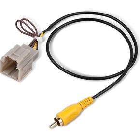 RED WOLF Reverse Camera Retention Wiring Harness w/RCA Plug for 2014-2018 GM Chevy Silverado GMC Sierra with The IO4 IO5 IO6 RPO Systems for 8" NAV Factory Backup Camera Install Aftermarket Radio