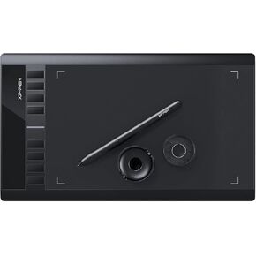 XPPen Star03 V2 Drawing Tablet Graphics Drawing Pen Tablet with 8192 Levels Pen Pressure Battery-Free Stylus Passive Pen Signature Board with 8 Hot Keys (Black)