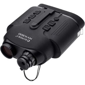 BARSKA BQ13506 Night Vision NVX700 Infrared Illuminator Digital Monocular, Black, One Size