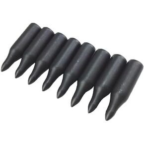 SHARROW 30pcs Archery Field Points Glue On Arrowheads Arrow Tips 80 Grain for 8mm Diameter Bamboo Wooden Arrows Accessories