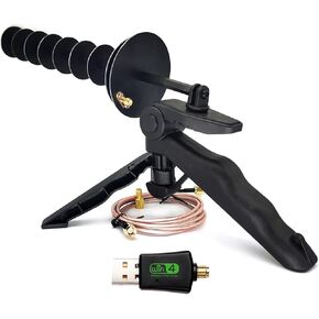 300Mbps Wireless Card USB Adapter Laptop Or Desktop PC Computer Long Distance Reception Enhanced WiFi Signal 16dBi 2.4GHz Yagi Directional Antenna…