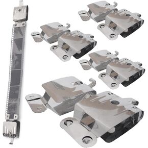 8xPCS Stainless Steel Film Clips, with Lead Block Make Film Straight for 135 35mm 120 B&W Negatives Film Air-Dry Darkroom Processing Equipment.