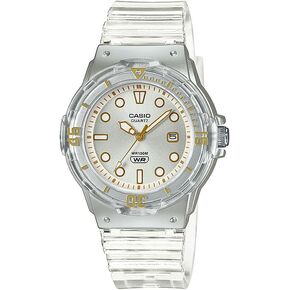 Casio Women's 'Dive Series' Quartz Transparent Resin Casual Watch LRW-200HS-4EVCF
