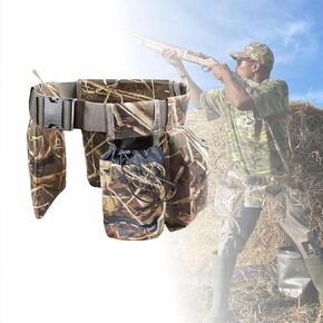 Dove Belt Hunting Bag - Adjustable Dove Belt Come with Game Bag, Shell Pouch and Bottle Holder for Shooting & Fishing Gear