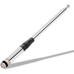 CB Radio Antenna 27Mhz 9-Inch to 51-Inch Telescopic Antenna/Rod HT Antennas for CB Handheld/Portable Radio with BNC Connector Compatible with Cobra Midland Uniden Anytone CB Radio