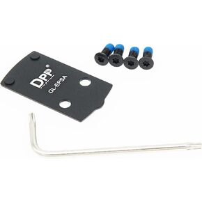 DPP Titanium Adapter Plate for Glock 43X/48 MOS Hellcat OSP Holosun EPS