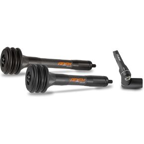 Truglo AG815B Endgame, Weighted Carbon Fiber Stabilizer, 8". Black