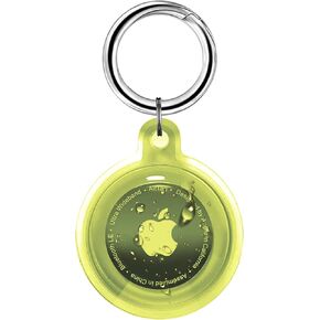 IPX8 Waterproof Airtag Holder, 4 Pack Apple Airtags with Keychain, Air Tag Case for Luggage, Dog Collar, Keys, Anti-Scratch Full Body Protective Air Tags Holder（4 Colors）