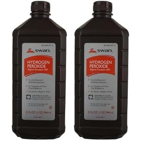Hydrogen Peroxide Antiseptic Solution 16 Fl. Oz (Pack of 1)