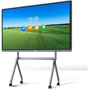 JAV Smart Board 65 Inch Whiteboard Smartboard Interactive Whiteboard, Digital Smart White Bboard Support Dual System Smartboard for Classroom and Business(Wall Mount Included)