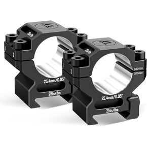 Precision Scope Rings, Precision Pre-lapped Riflescope Mounts for Picatinny Rails