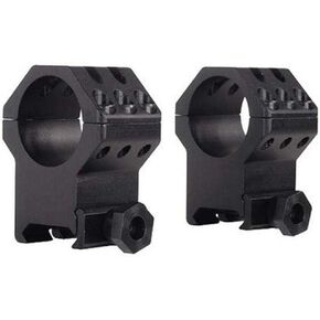 Weaver 1-Inch Six Hole Tactical XX-High Rings (Matte Black)