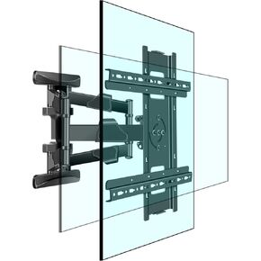 65 inch Vertical and Horizontal Rotating TV Wall Mount for 37-70 inch LED LCD Screen Full Arm, Support Phone Cast to TV, Swivel Tilt Stand, Max VESA 400×400mm Weight up to 83lbs DY3770