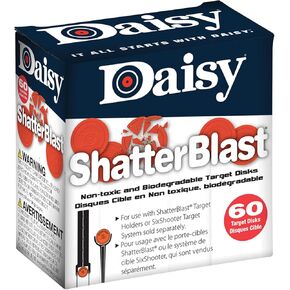 Daisy Shatterblast Refill Disks, 60 Pack