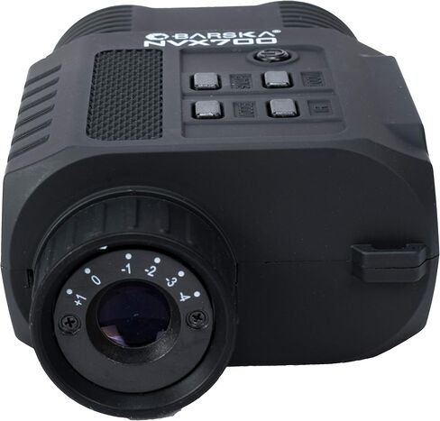 منظار رقمي أحادي للرؤية الليلية NVX700 من بارسكا BQ13506، أسود، مقاس واحد in Saudi Arabia