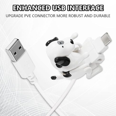 Frienda 1 Pcs Dog Humping Phone Charger, Funny Dog USB Charge Cable Type-c in Saudi Arabia