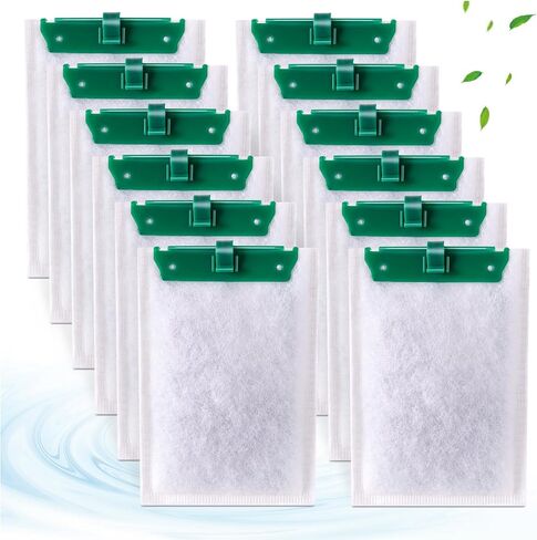 xbbwmrs 8 Count Medium Filter Cartridges Compatible with Tetra Whisper Bio-Bag Filters Medium Replacement Filter Cartridges for Whisper ReptoFilter and 10i IQ10 PF10 Power Filters -Ready to Use in Saudi Arabia