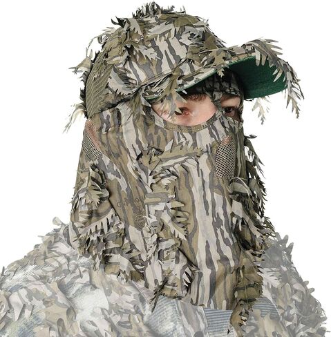 قناع وجه مموه ثلاثي الأبعاد خفيف الوزن من QuikCamo وقبعة للصيد، قبعة مموهة قابلة للتعديل OSFM، Mossy Oak & Realtree in Kuwait