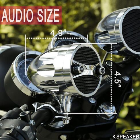 Motorcycle Speakers Motorcycle Bluetooth Speakers Motorcycle Speakers Bluetooth Waterproof Motorcycle Radio ATV Utv Sound System RZR Speakers Golf cart Stereo System Jet ski Speakers Sound bar in Saudi Arabia