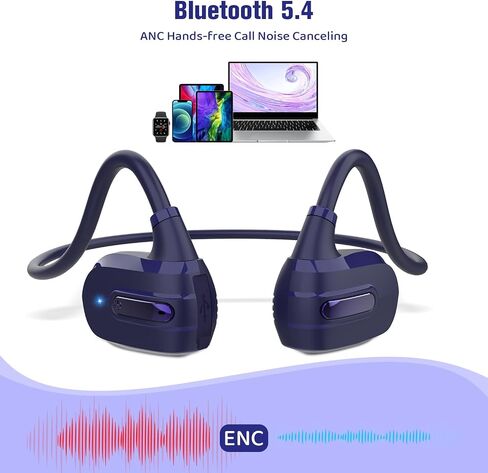 BANIGIPA Kids Headphones, Open Ear Headphones Comfortable for Teens Child Boys Girls, Wireless Bluetooth 5.4 Headset w/Mic for School/Tablet/Travel, 13g Ultra-Light, Protect Hearing, 10H Playtime in Saudi Arabia