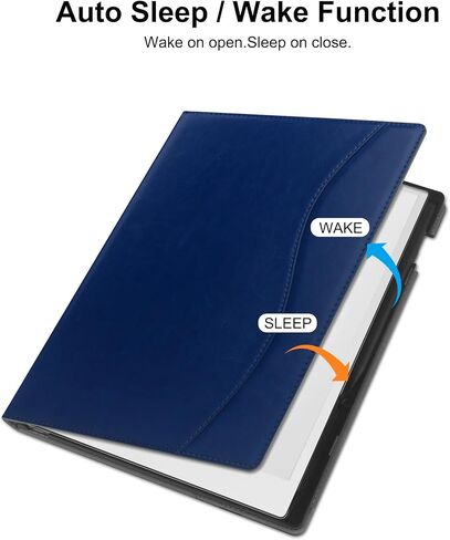 حافظة لجهاز Remarkable Paper Pro مقاس 11.8 بوصة (إصدار 2024) - مع تصميم حامل ثابت قابل للطي وجيب للقلم، تابلت ورقي رائع مع غطاء شاشة ملون مقاس 11.8 بوصة، نوم/تنبيه تلقائي - أخضر in Kuwait