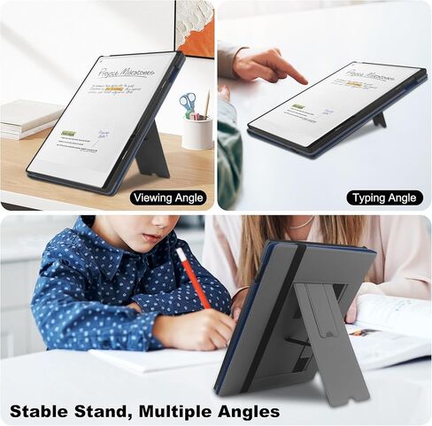 حافظة لجهاز Remarkable Paper Pro مقاس 11.8 بوصة (إصدار 2024) - مع تصميم حامل ثابت قابل للطي وجيب للقلم، تابلت ورقي رائع مع غطاء شاشة ملون مقاس 11.8 بوصة، نوم/تنبيه تلقائي - أخضر in Kuwait