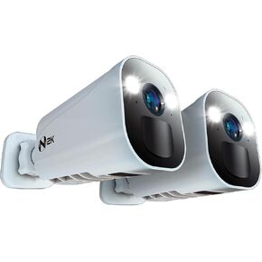 كاميرات الردع الداخلية/الخارجية Night Owl الخالية من الأسلاك بدقة 2K HD مع صوت ثنائي الاتجاه (عبوتان) in Kuwait