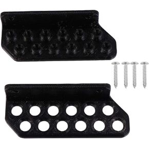 BESPORTBLE 1 Pair Wall-Mounted Arrow Bow Rack ABS 12 Arrow Wall Holder Arrow Display Hanger Archery Accessories