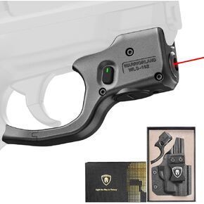 WARRIORLAND Laser Sight Fit S&W M&P Shield 9mm/.40 with Kydex MP Shield Holster