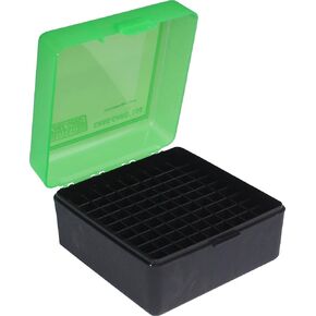 MTM 100 Round Flip-Top Rifle Ammo Box 22-250, 308 Win, 243