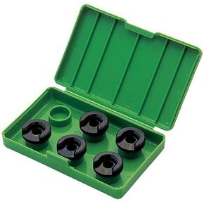 Redding Competition Shellholder Set - 5 Clearly Marked Black Oxide Finished Shellholders in .002" Increments