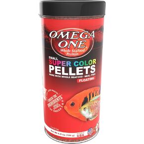 Omega One Super Color Sinking Pellets, 2mm Pellets, 4.2 oz
