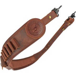 Tourbon Hunting Rifle Sling Shell Holder Bandolier Gun Shoulder Strap for Caliber .30-06 .30-30 .308
