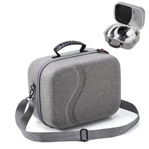 Upgraded Carrying Case for Meta Quest 3, Hard Travel Case Compatible with BOBOVR/KIWI Design Battery Head Strap, Oculus Quest 3 Controller and Accessory, Large Hard Shell Travel Bag(L, Black)