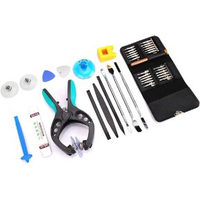 Jeanoko Mobile Phone Repair Tool Kit, Mobile Phone Disassemble Tool PVC Suction Cup Long Service Life Metal Plastic Material for Smartphone Screen Opening Tool