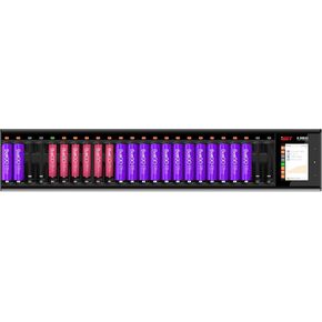 ISDT N24 48W 1.5A 24-Slot Speedy Smart LCD Display Universal Battery Fast Quick Charger for Rechargeable Batteries AA AAA Li-lon LiHv Ni-MH Ni-Cd Nizn LiFePO4 with AC Wall Adapter