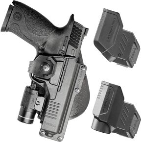 Fobus RBT17 OWB Optics Ready Tactical Holster, Right Handed-Only Fits Firearms Listed Below- Also Available as a Bundle with Lighthouse II & III