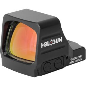 HOLOSUN HE507COMP-GR / HS507COMP CRS 2 MOA Dot & 8/20/32 MOA Circle Reflex Pistol Sight with Large Objective Lens - Durable Shake-Awake Parallax-Free Aluminum Handgun Sight - Green & Red Options