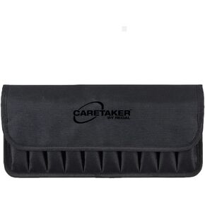 (Firearm Safety Devices) – FSDC Caretaker 10 Magazine Storage Double-Stack Pouch – Water-Resistant and Durable – Black – ‎14.4 x 12.3 x 1.8 inches