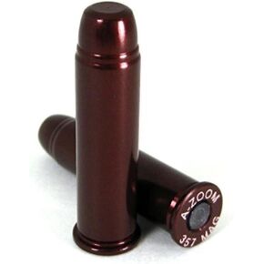 A-Zoom 357 MAG Snap Cap 6PK, Red, One Size (16119)