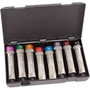 Negrini Extended Shotgun Choke Tube Case (8 Chokes) - Fits Various Choke Tube Sizes up to 3-7/8 Inches - Choke Tube Organization and Secure Storage