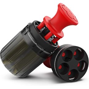 Ludex 5 Shot Revolver Speed Loader for .38 Special/.357 Magnum.Fits S&W 36,37,38,40,42,49,60,340,360/Charter Arms/Taurus 85, 605, 651, 851/Rossi 68/Ruger SP101