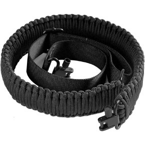 VVAAGG Two-Point Rifle Sling with Swivels, Non-Slip Gun Sling with Adjustable Length Strap
