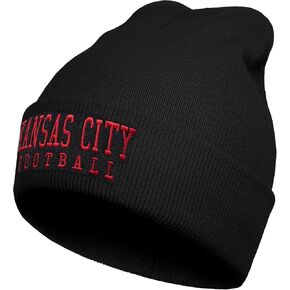 Knitted City Embroidery Beanie Winter Hat Apparel for Men Women
