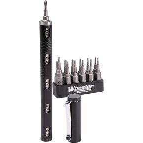 Wheeler Multi-Driver Tool Pen with Aluminum Handle for Gunsmithing and Firearm Maintenance